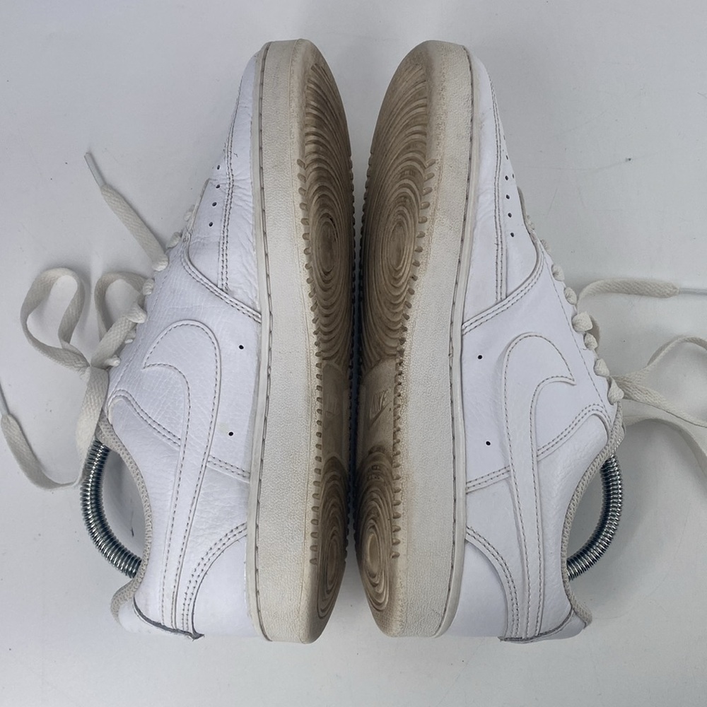 Nike Court Vision Low Triple White CD5434-100 Women's Size 7.5 - Picture 6 of 9